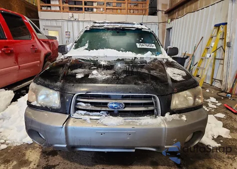 2003 Subaru Forester 2.5Xs из США, поврежденный, VIN JF1SG65673H760023